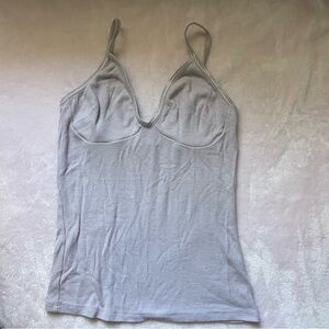 Joah brown lilac Ribbed Camisole Top